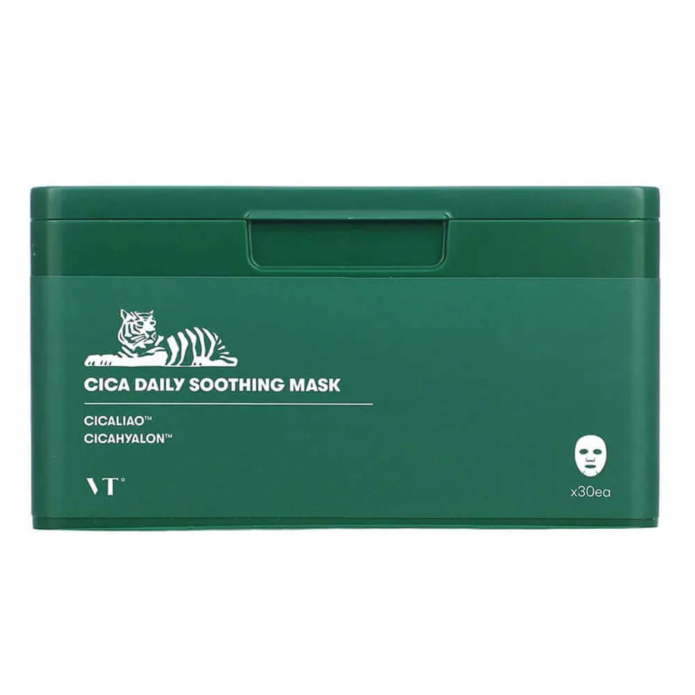 VT COSMETICS Набор успокаивающих масок с центеллой VT Cosmetics Cica Daily Soothing Mask
