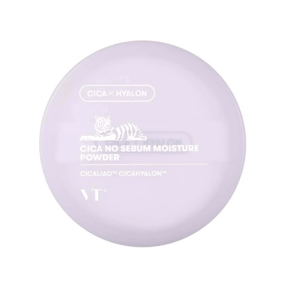 VT COSMETICS Увлажняющая рассыпчатая пудра против жирного блеска VT Cosmetics Cica No Sebum Moisture Powder
