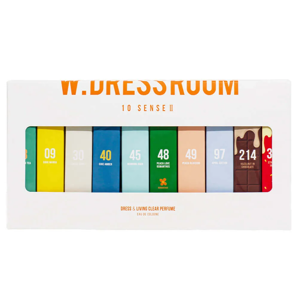 W.Dressroom Набор парфюмированных спреев W.Dressroom Dress & Living Clear Perfume Set 10 Sense Set