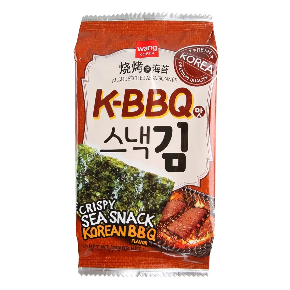 WANG Морская капуста ВКУС КОРЕЙСКОГО БАРБЕКЮ хрустящая