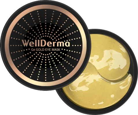 WELLDERMA Гидрогелевые патчи (маски) для глаз ЗОЛОТО Ge Gold Eye Mask