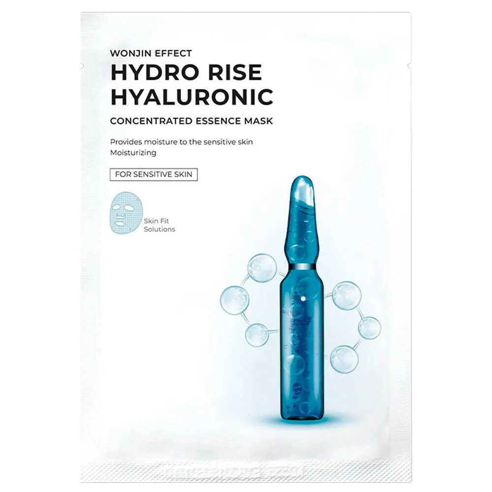 Wonjin Тканевая маска с гиалуроновой кислотой Wonjin Effect Hydro Rise Hyaluronic Concentrated Essence Mask