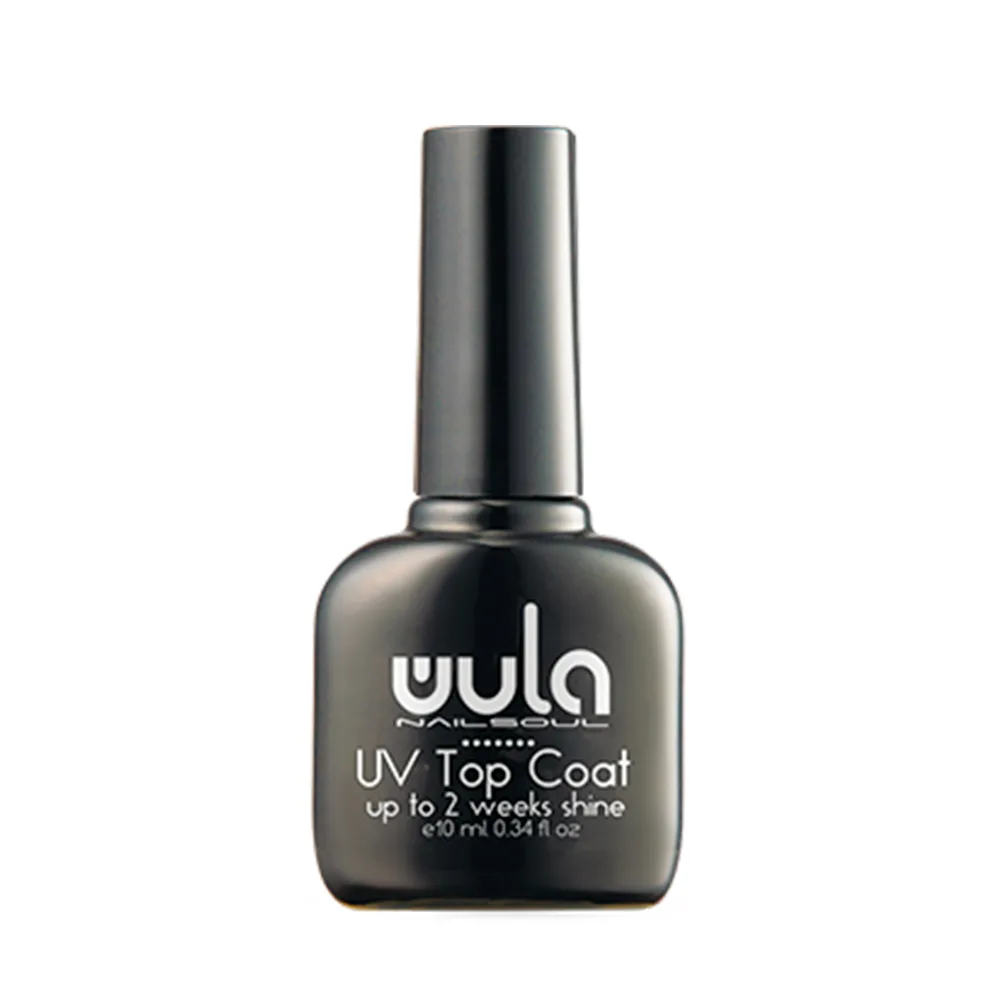WULA NAILSOUL Покрытие для гель-лака топовое без липкого слоя Top Coat NO WIPE UV