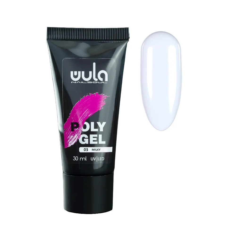 WULA NAILSOUL Полигель для моделирования и укрепления ногтей Polygel ТОН 03