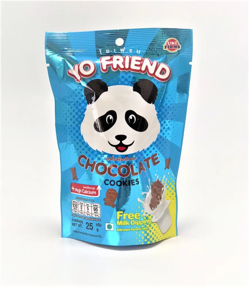 YO FRIEND Печенье шоколадное с баночкой крема МОЛОКО (10 г) в подарок Yo Friend