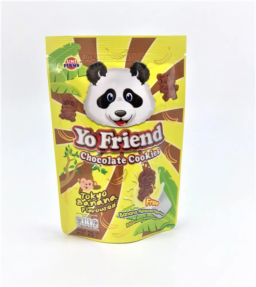 YO FRIEND Печенье шоколадное с баночкой крема ТОКИЙСКИЙ БАНАН (10 г) в подарок Yo Friend