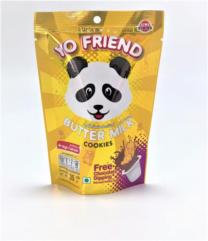 YO FRIEND Печенье сливочное с баночкой крема ШОКОЛАД (10 г) в подарок Yo Friend