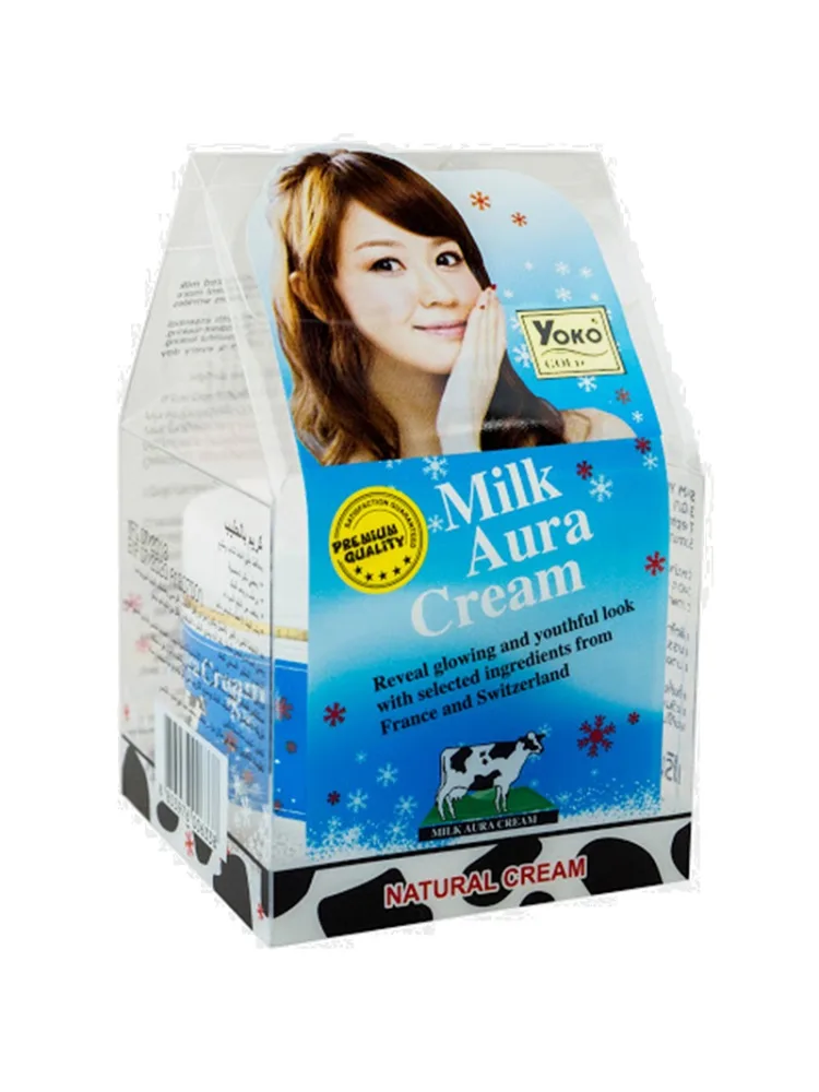 YOKO Крем для лица МОЛОЧНЫЙ ЭКСТРАКТ Gold Milk Aura Cream