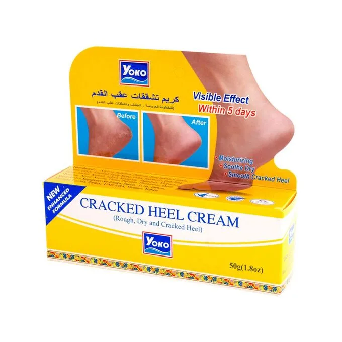 YOKO Крем для ног ОТ ТРЕЩИН на пятках и локтях Cracked Heel Cream