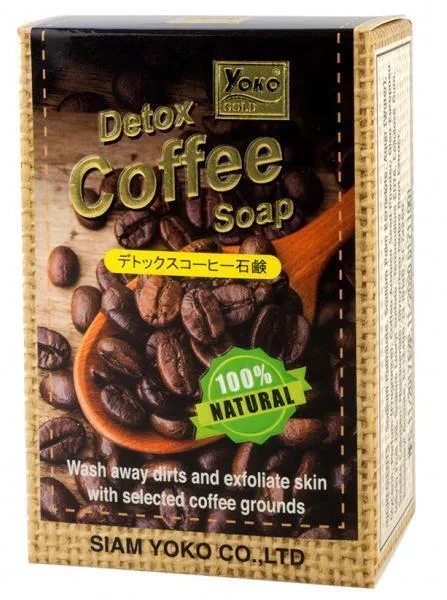 YOKO Мыло для рук и тела КОФЕ Detox Gold