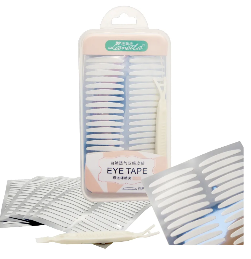 YOKO Наклейки для век СИЛИКОНОВЫЕ прозрачные Laneila Eye Tape, 100 пар