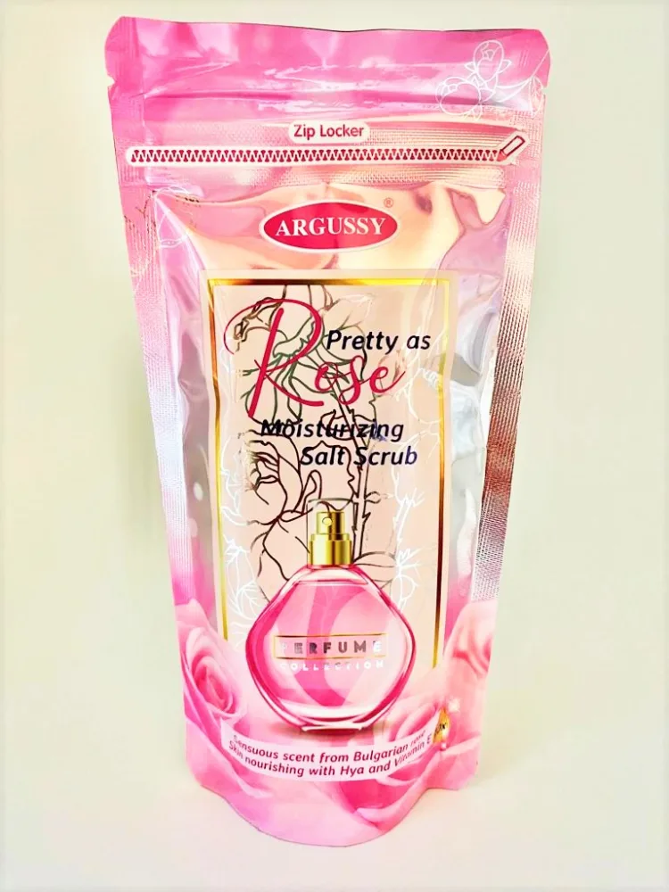 YOKO Скраб для тела солевой РОЗА Argussy Pretty as Rose Moisturizing Salt Scrub