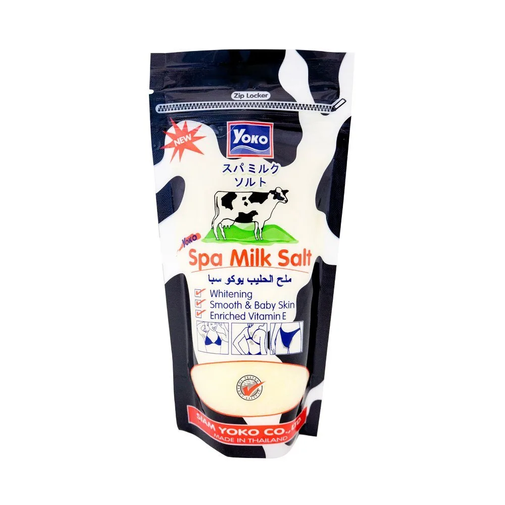 YOKO Скраб для тела солевой с МОЛОКОМ Yoko Argussy Spa Milk Salt