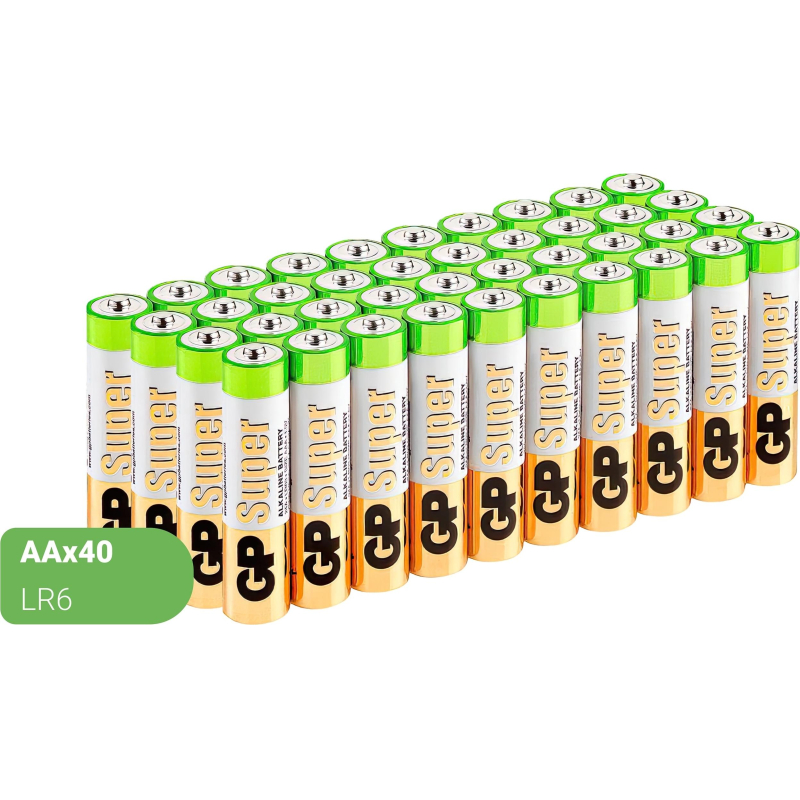 Батарейка GP15A-GP15AA21-2CRSWC40, 40шт/уп