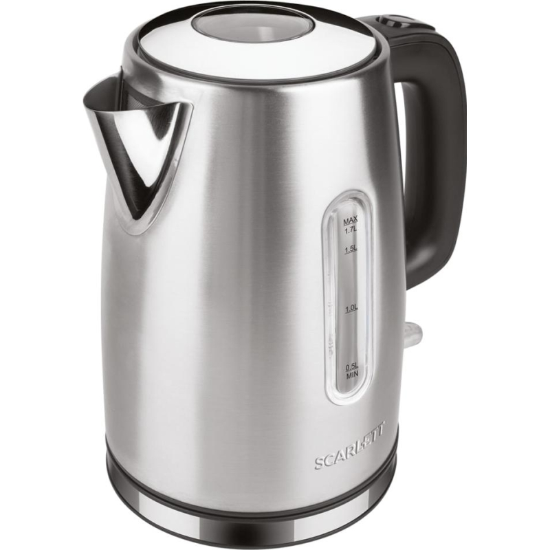 Чайник Scarlett SC-EK21S68, 1.7л, 2200 Вт, Нержавеющая сталь
