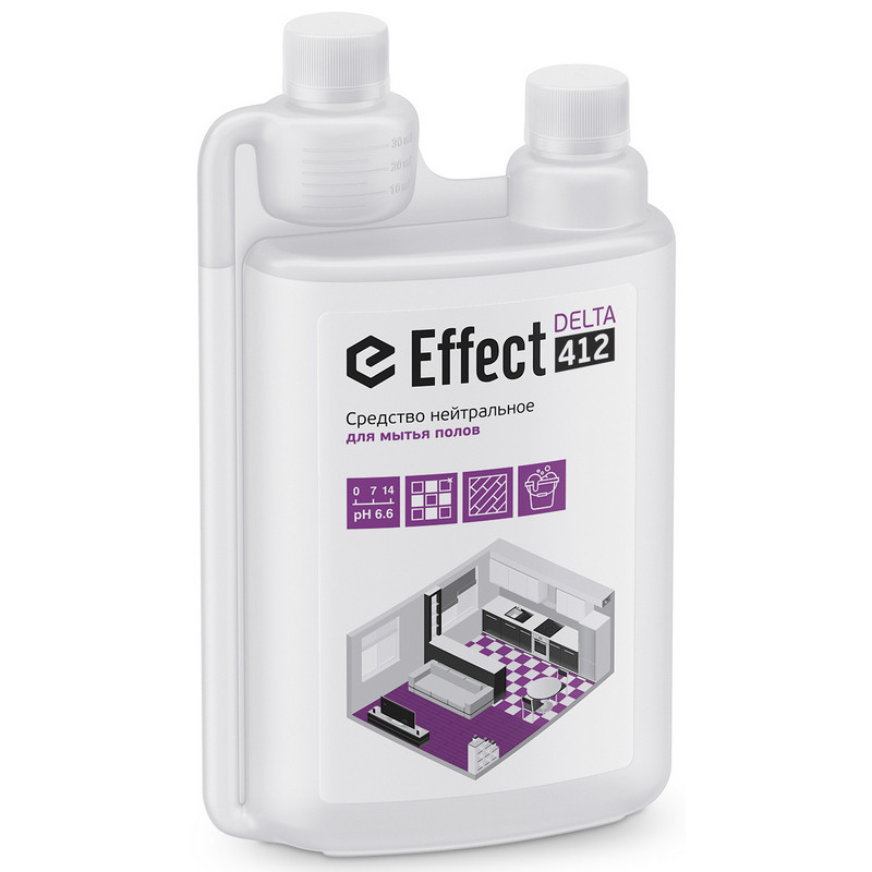 Профхим д/руч.мытья пола нейтрал Effect/DELTA 412, 1л