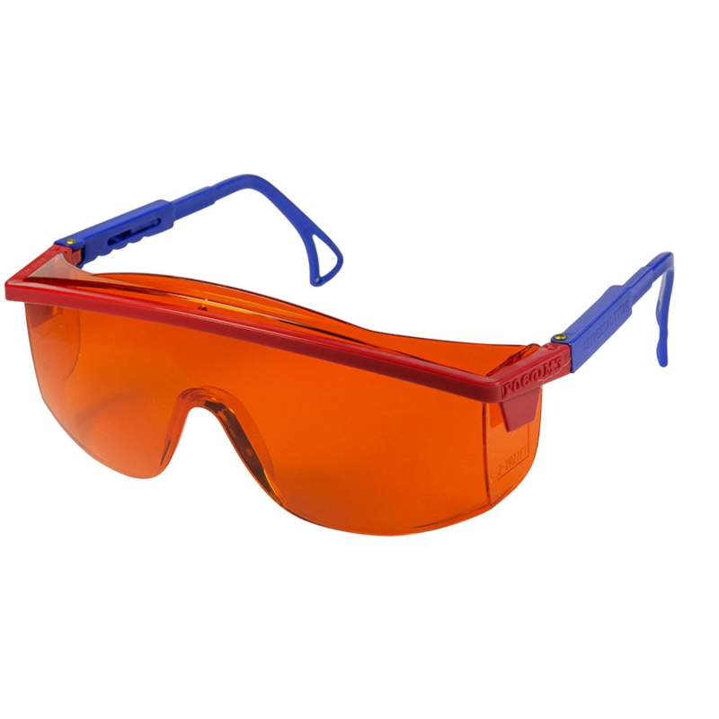 Очки защитные открытые РОСОМЗ О37 Universal Titan оранжевые (13712)