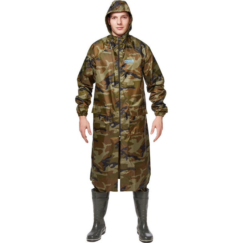 Плащ ПВХ Hunter зл.КМФ 48-50/170-176 4603720761716