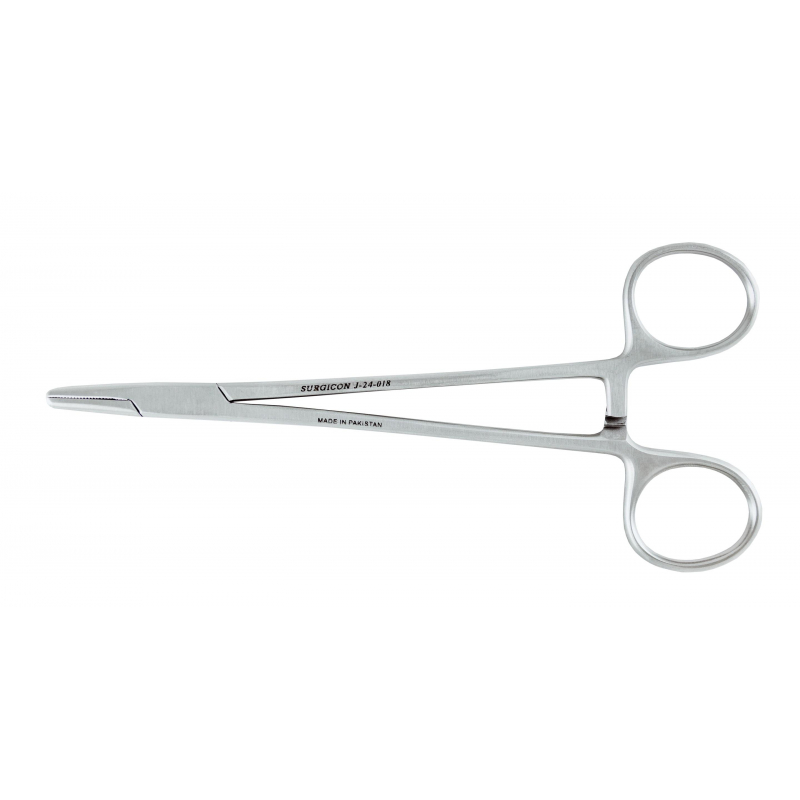 Иглодержатель общехирург. 160 мм, J-24-018