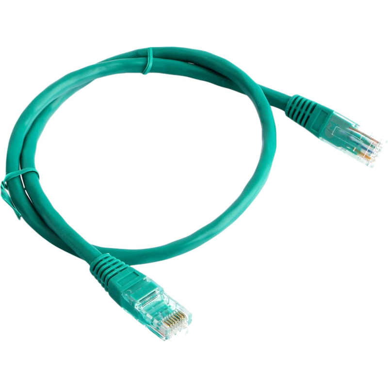 Патч-корд UTP Cablexpert PP6U-0.5M/G кат.6, 0.5м, зелёный
