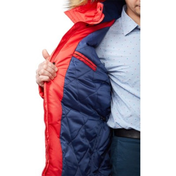 Куртка рабочая зимняя муж. з28-КУ красн (р.48-50)170-176