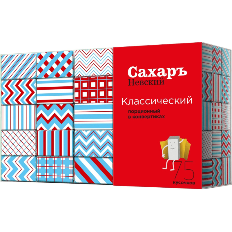 Сахар порционный кусковой белый 420 г