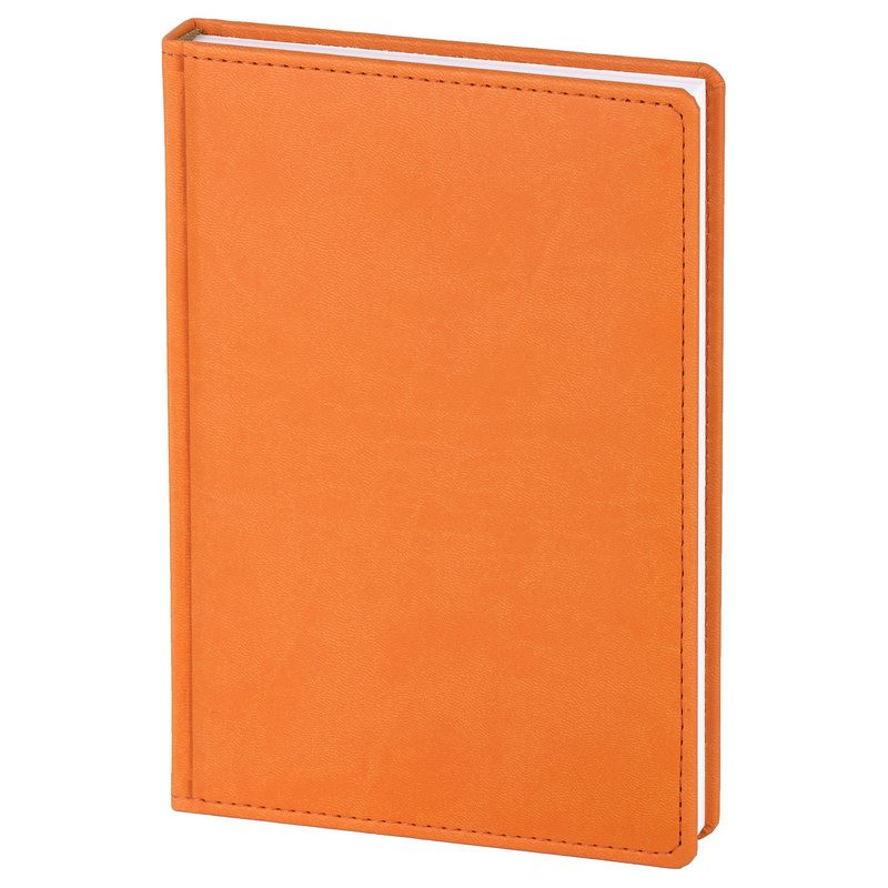 Ежедневник недатированный оранжевый,А5,143х210мм,176л,ATTACHE Сиам
