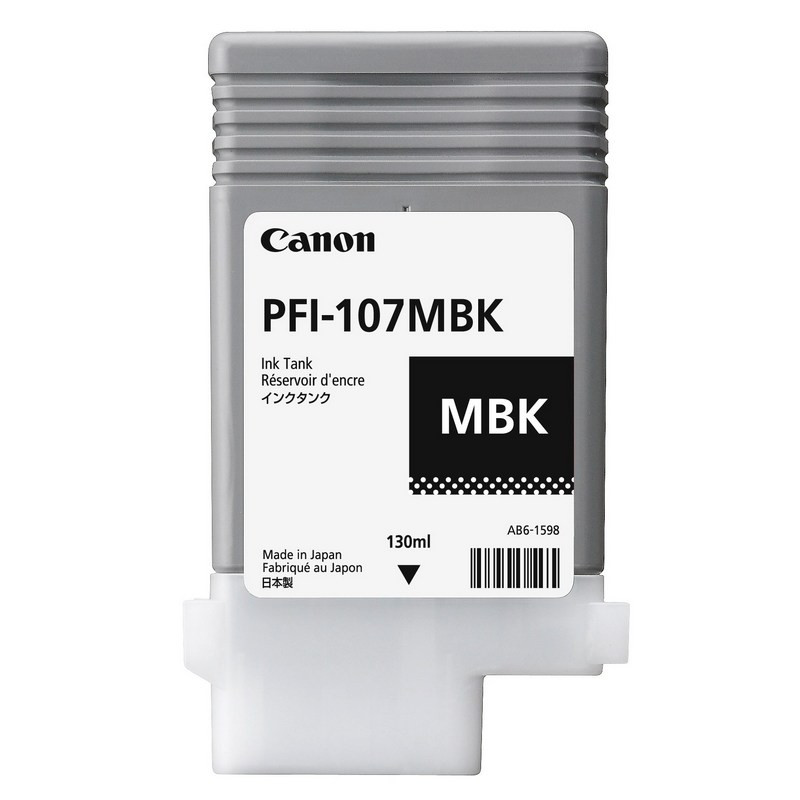 Картридж струйный Canon PFI-107MBK(6704B001/003)мат.чер д/ iPF680/685/780/7