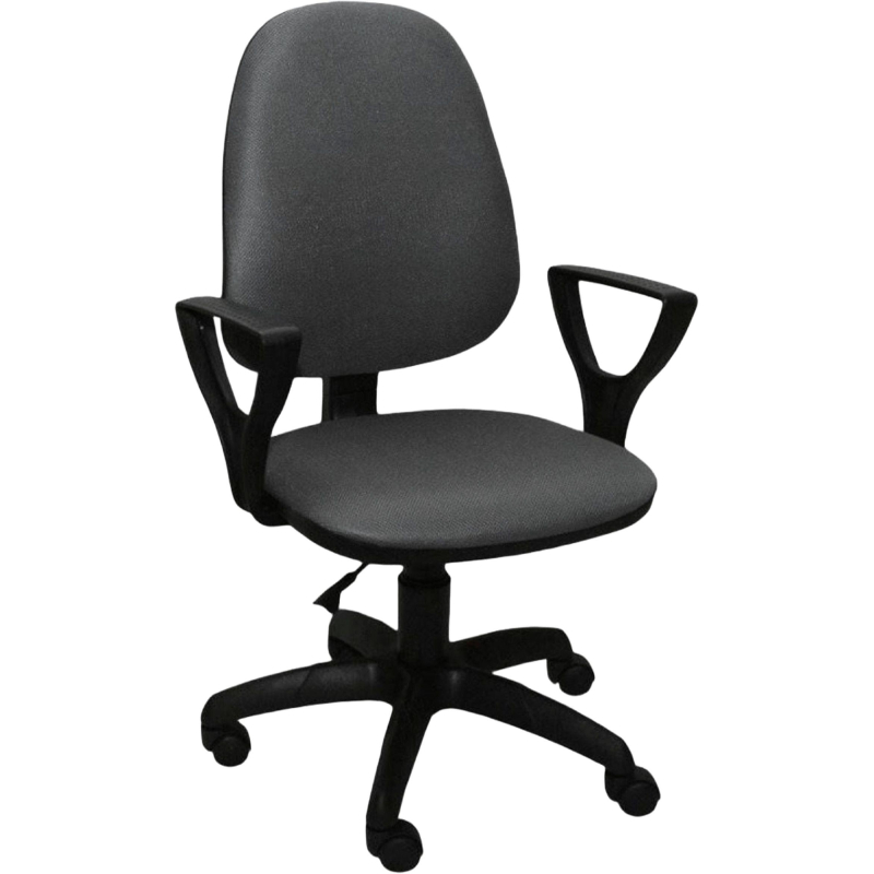 Кресло SK5_AL_Prestige ПОЛО ткань серая