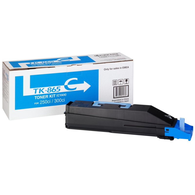 Тонер-картридж Kyocera TK-865C гол. для TASKalfa 250ci/300ci
