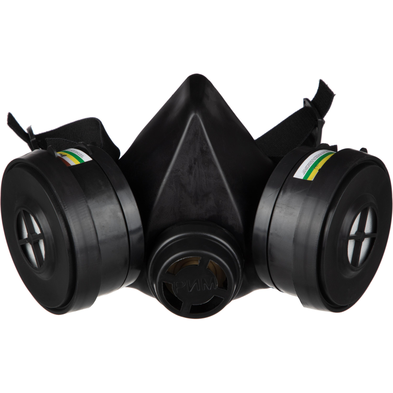 Полумаска РУ-60М марка АВЕК1Р1 от органич неорганич кислых газов аммиака