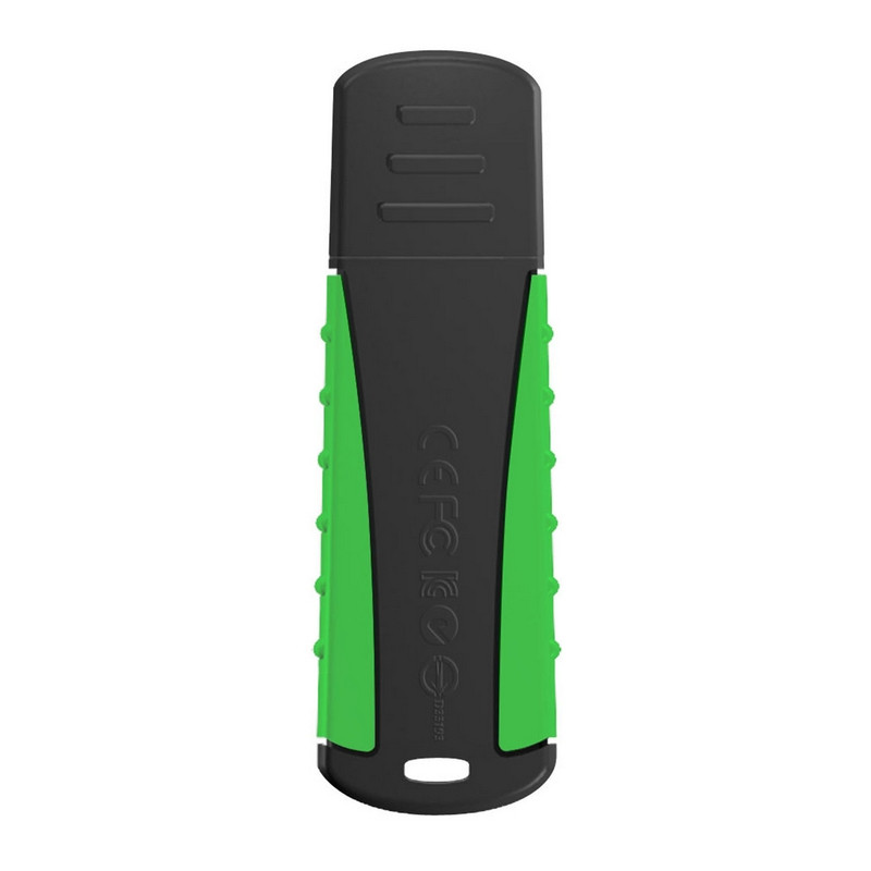 Флеш-память Transcend JetFlash 810, 64Gb, USB 3.1 G1, ч/зел, TS64GJF810