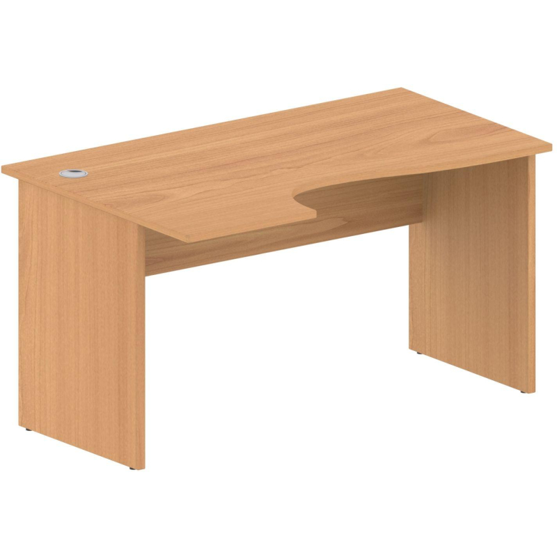 Стол Easy One левый (870,871) груша ароза Ш1400 Г900