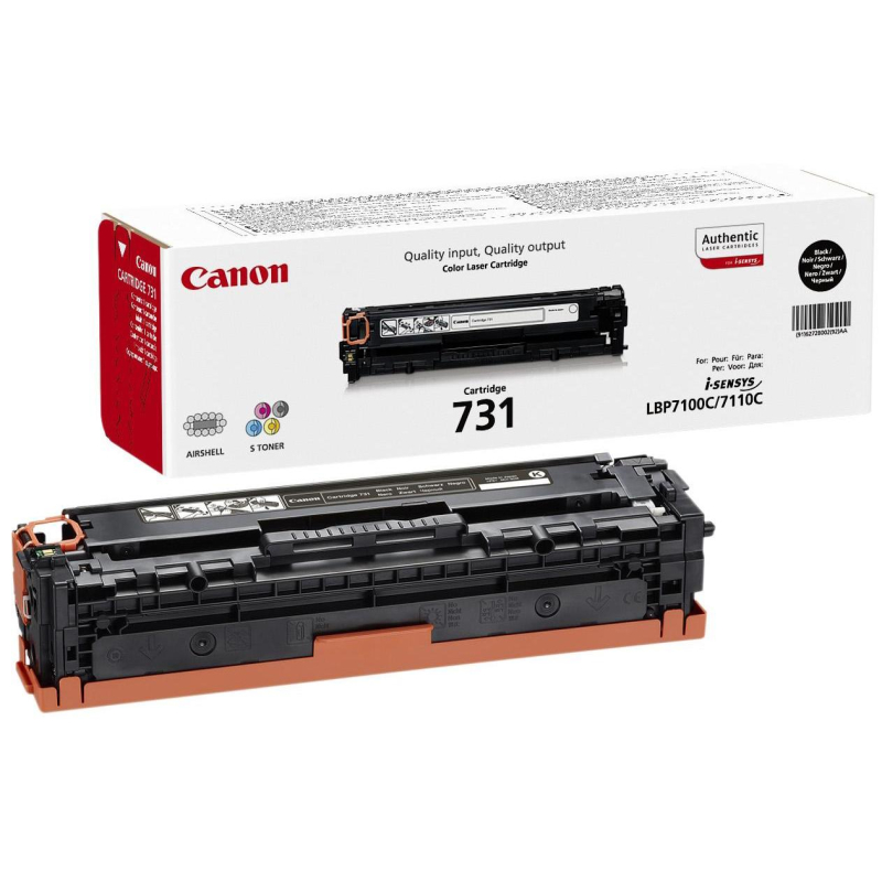 Картридж лазерный Canon Cartridge 731 (6272B002) чер. для LBP7100/8230