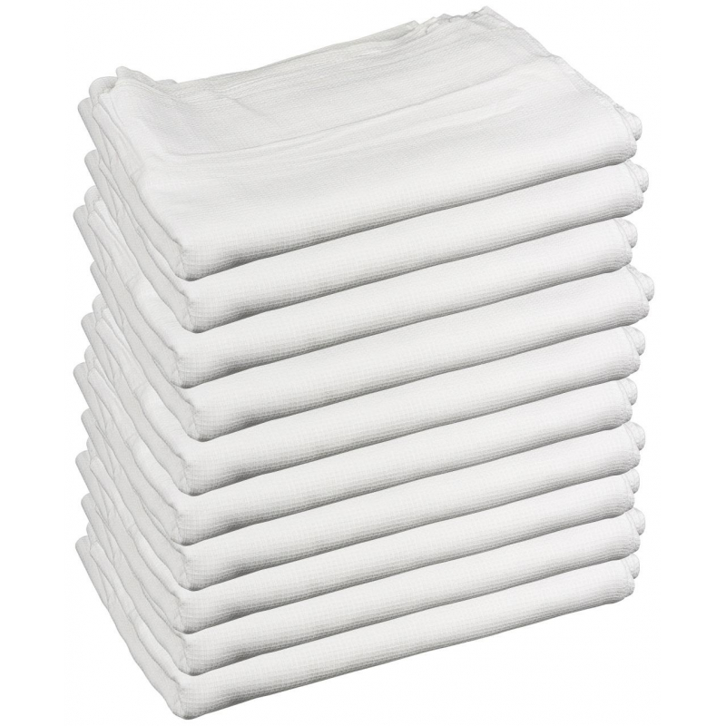 Полотенце вафельное отбеленное 45х70см 145г/м2 10 шт/уп