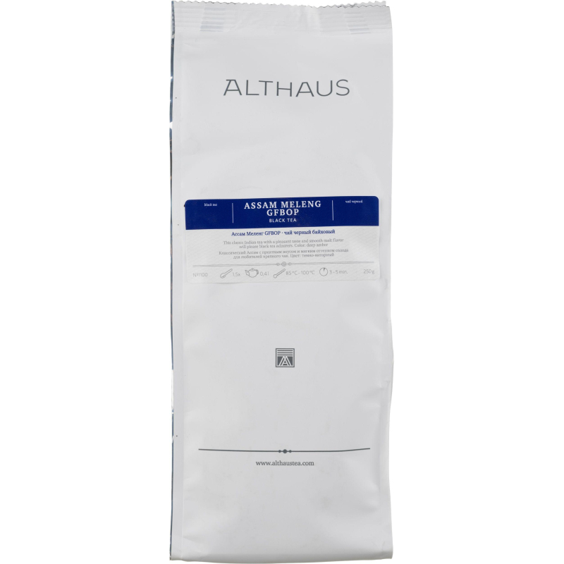 Чай Althaus Assam Meleng черный листовой, 250г