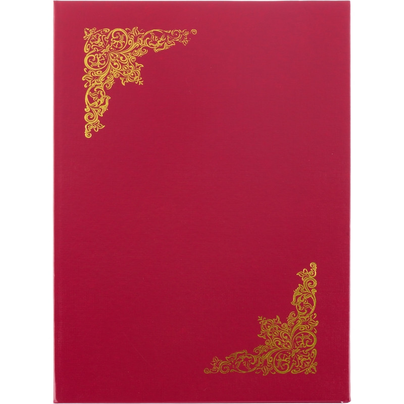 Папка адресная с ВИНЬЕТКОЙ бумвинил с поролоном