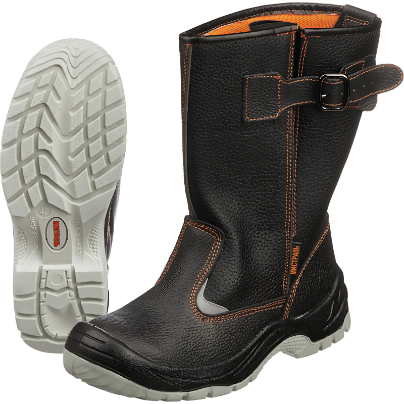 Сапоги Мистраль ПУ/ТПУ с МП и МС р.39 (104327)