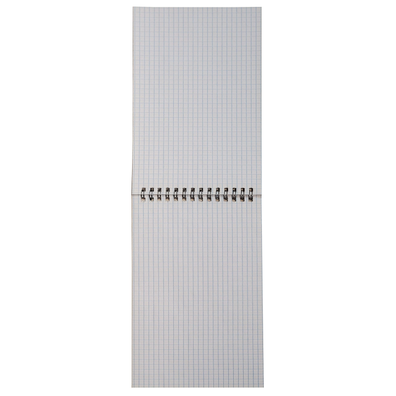 Блокнот А6,40л,клетка,гребень ЦВЕТЫ.ПАТТЕРН 3-40-252 в ассорт