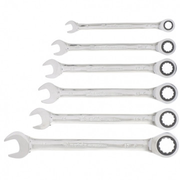 Набор ключей комбинированных трещеточных 6 шт MATRIX 14511