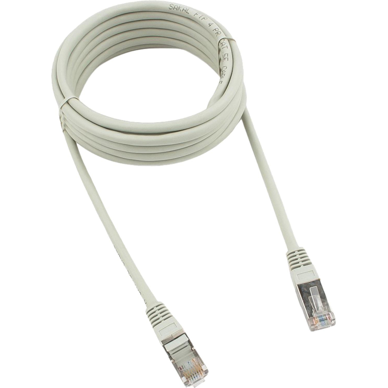 Патч-корд FTP Cablexpert PP22-3m кат.5e, 3м, серый