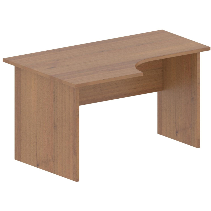 Стол эргономичный SK5_Континент СФ250 левый орех Ш1400