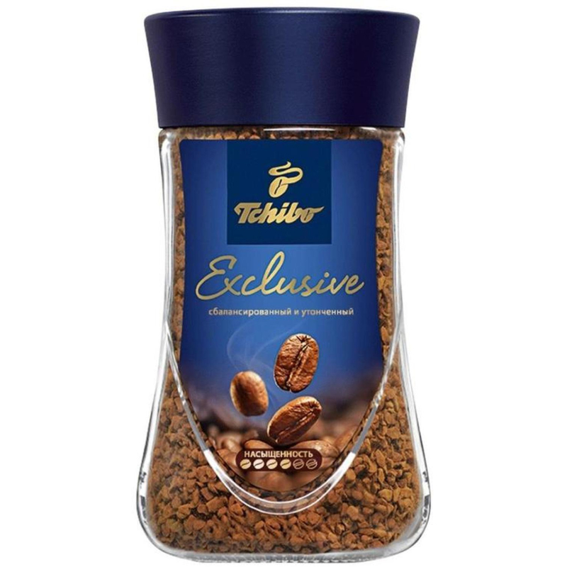 Кофе Tchibo Exclusive раств.субл.190г стекло