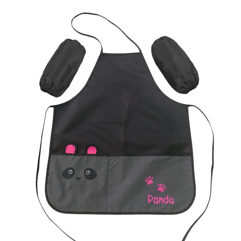 Фартук для труда Комус Класс Panda, ФН 41-1, 2 кармана