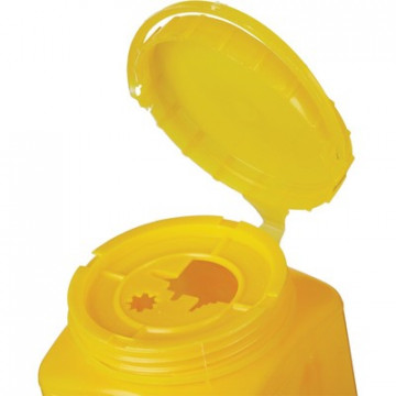 Емкость-контейнер д/сбора ост.инстр.с иглосъем.Б Жел.2,5л.ОЛДАНС