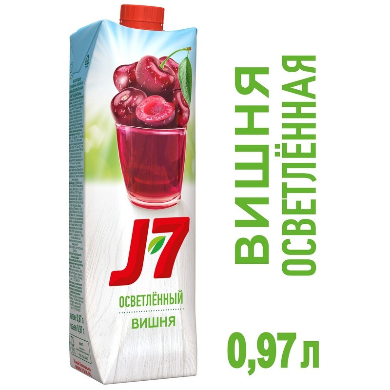 Нектар J7 вишня 0,97л