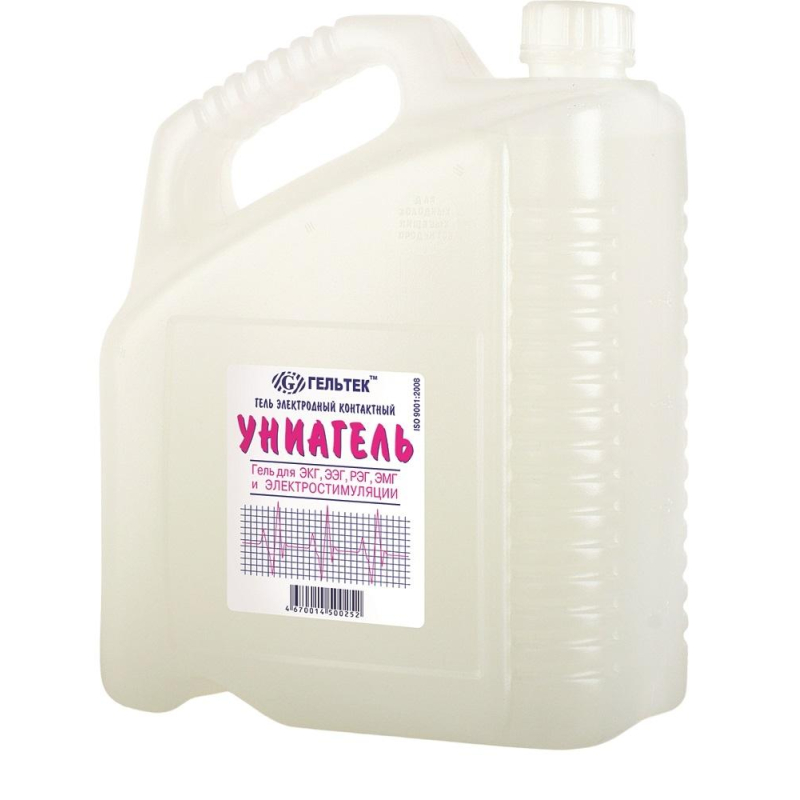 Гель для ЭКГ УНИАГЕЛЬ 5кг/бут. 4 шт/уп