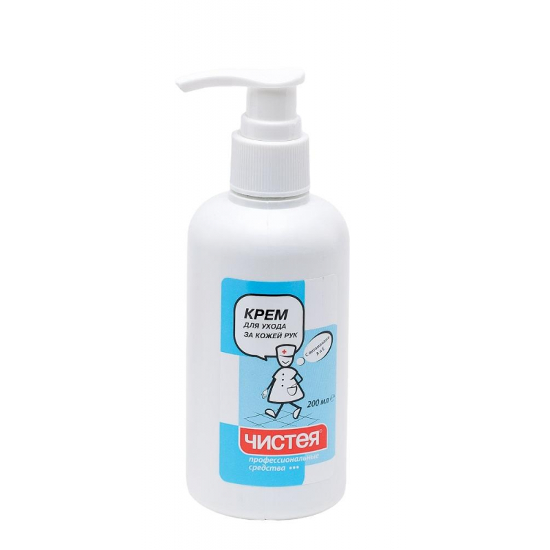 Крем для рук Чистея 200 мл  (с дозатором)