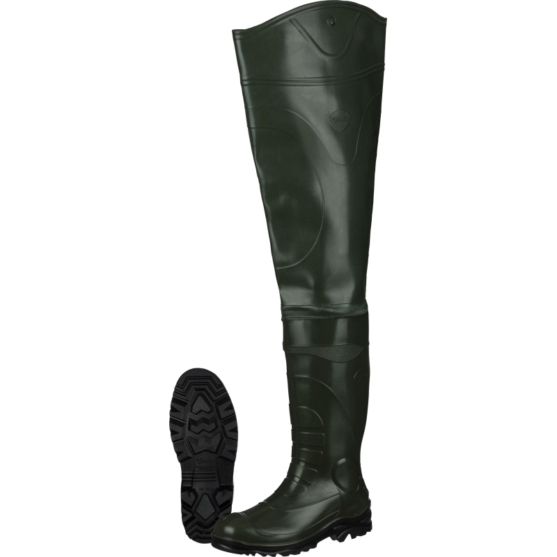 Сапоги мужские проходческие цв.оливковый мод. 162 (р.43) (277) рыбацкие