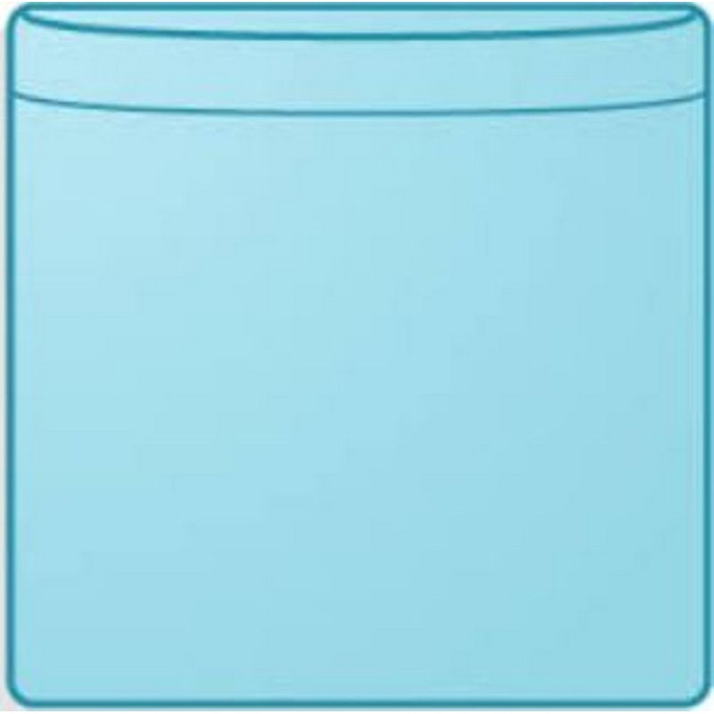 Наволочка н/с 60х60см спанбонд пл.25, голубая, 10 шт/уп  Гекса